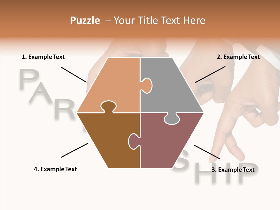 Together Support Partnership PowerPoint Template