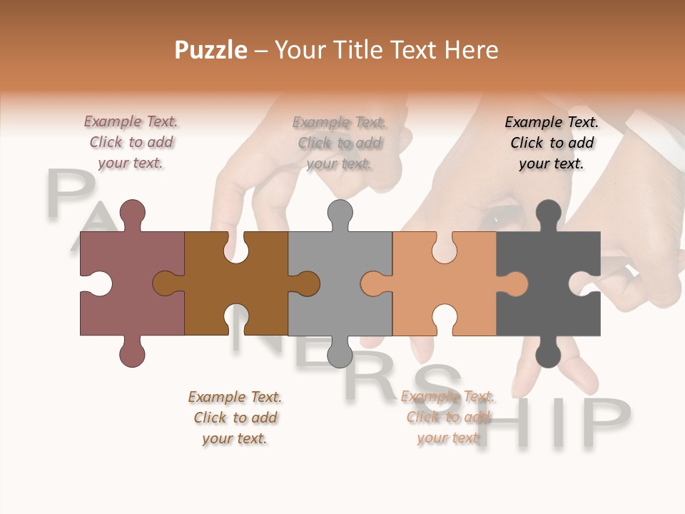 Together Support Partnership PowerPoint Template