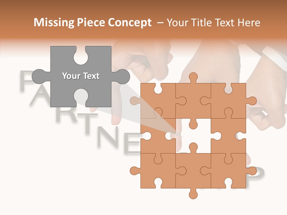 Together Support Partnership PowerPoint Template