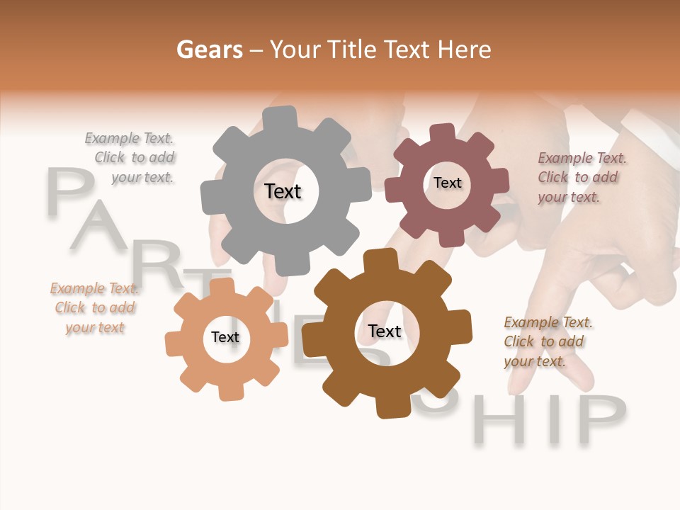 Together Support Partnership PowerPoint Template