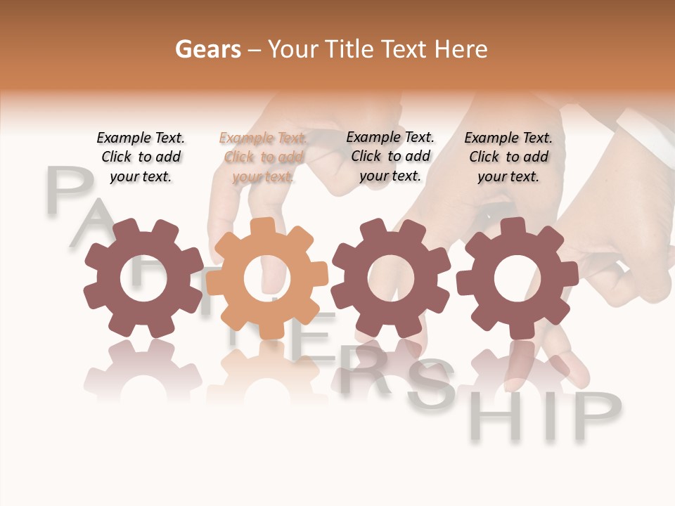 Together Support Partnership PowerPoint Template