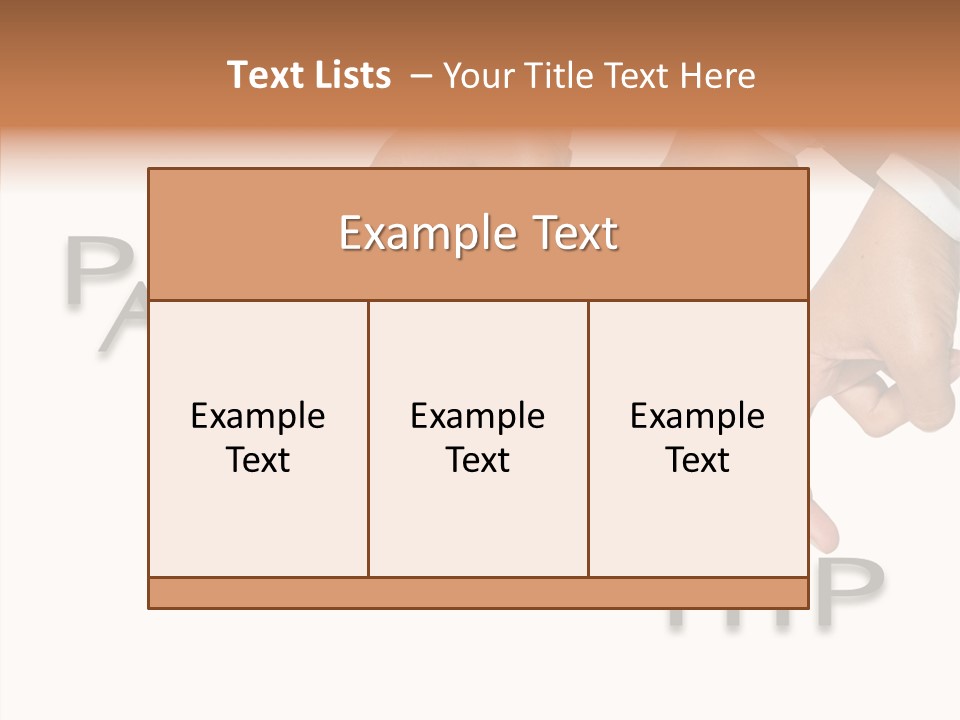 Together Support Partnership PowerPoint Template