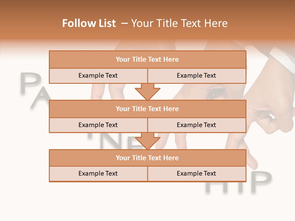Together Support Partnership PowerPoint Template
