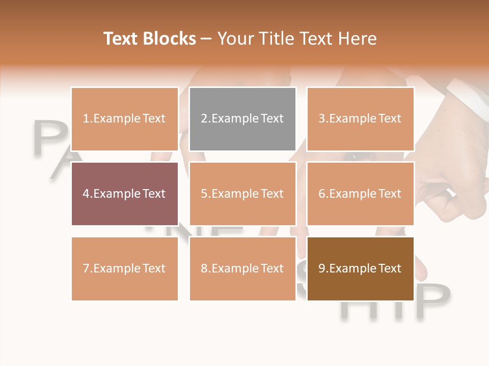 Together Support Partnership PowerPoint Template