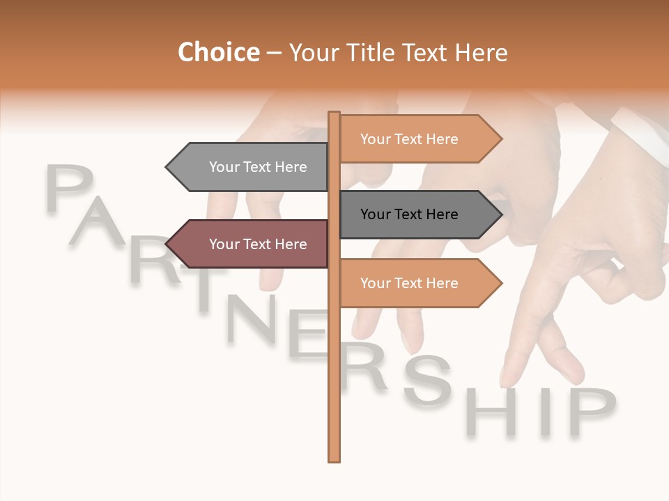 Together Support Partnership PowerPoint Template