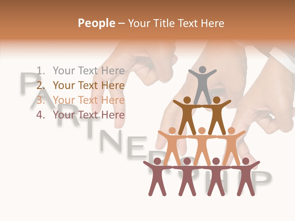 Together Support Partnership PowerPoint Template
