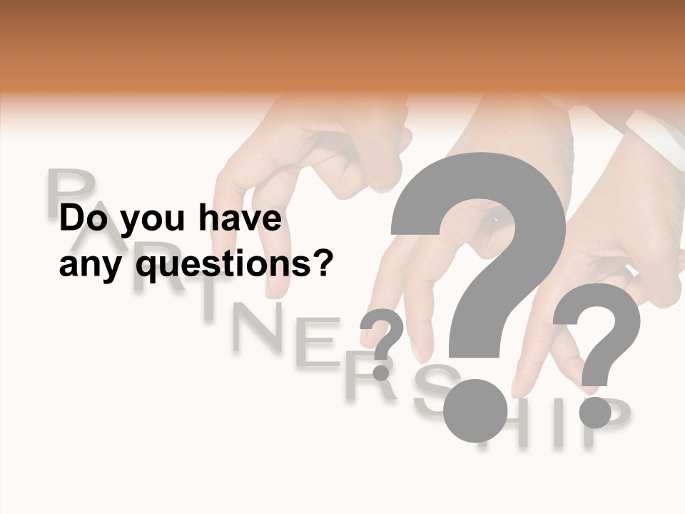 Together Support Partnership PowerPoint Template