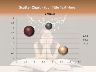 Glasses Hispanic School PowerPoint Template