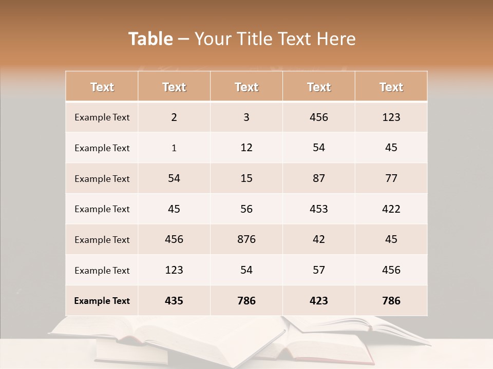 Glasses Hispanic School PowerPoint Template
