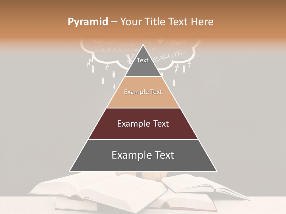 Glasses Hispanic School PowerPoint Template