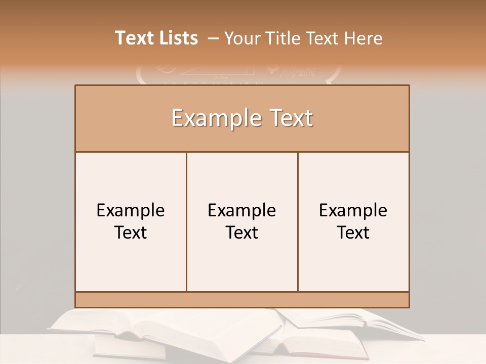 Glasses Hispanic School PowerPoint Template