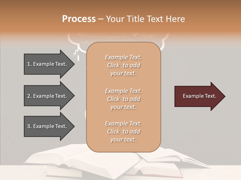 Glasses Hispanic School PowerPoint Template
