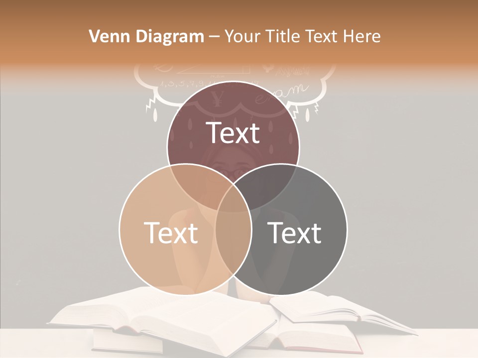 Glasses Hispanic School PowerPoint Template