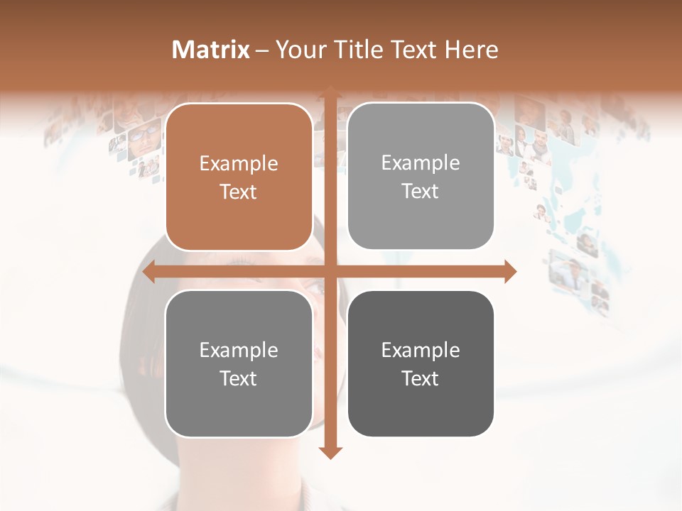 Interface Service Man PowerPoint Template