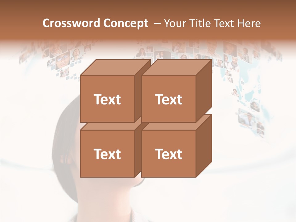 Interface Service Man PowerPoint Template