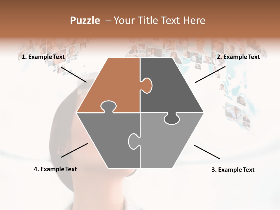 Interface Service Man PowerPoint Template