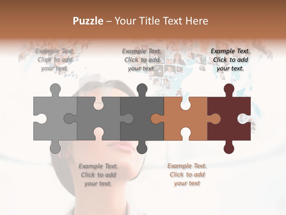 Interface Service Man PowerPoint Template