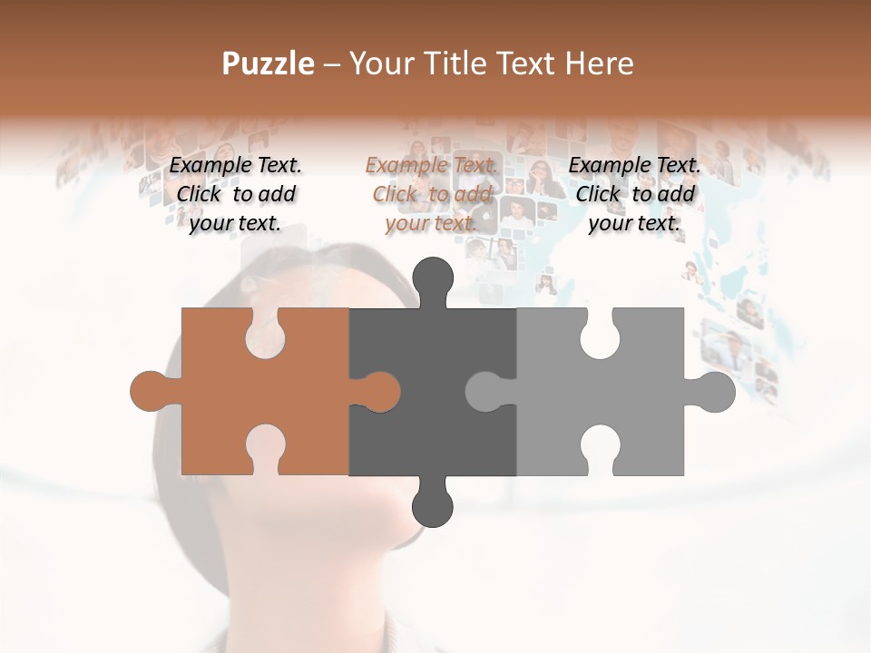 Interface Service Man PowerPoint Template