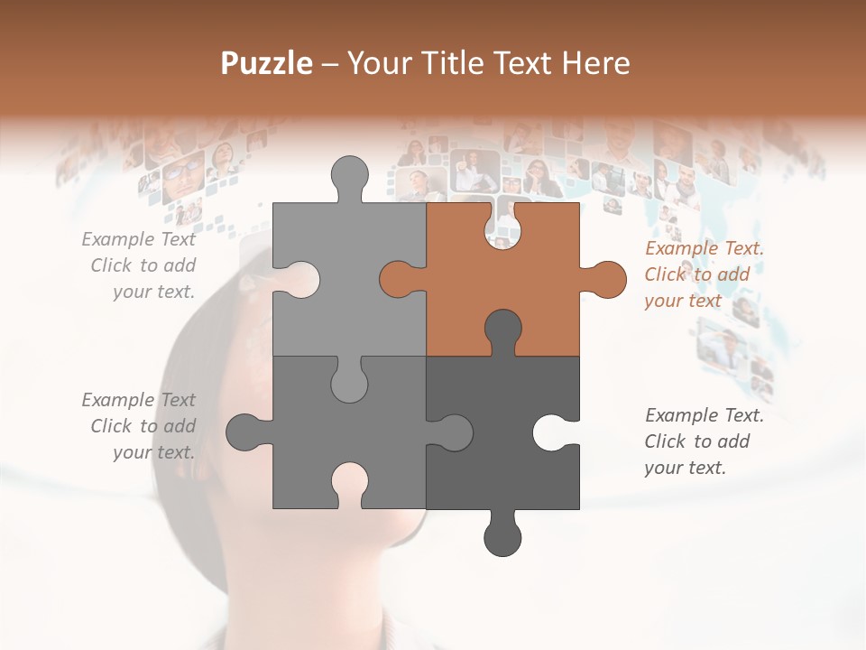 Interface Service Man PowerPoint Template
