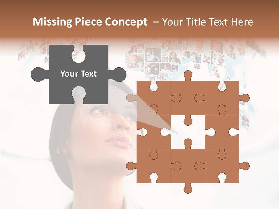 Interface Service Man PowerPoint Template