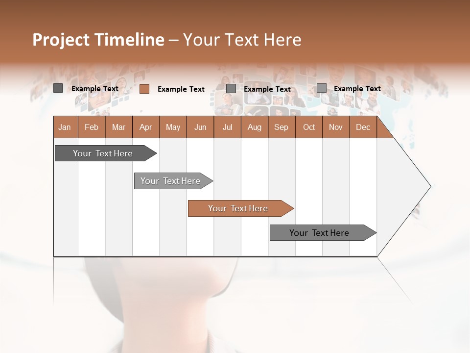 Interface Service Man PowerPoint Template
