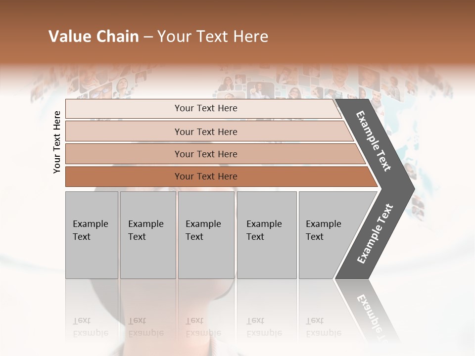 Interface Service Man PowerPoint Template