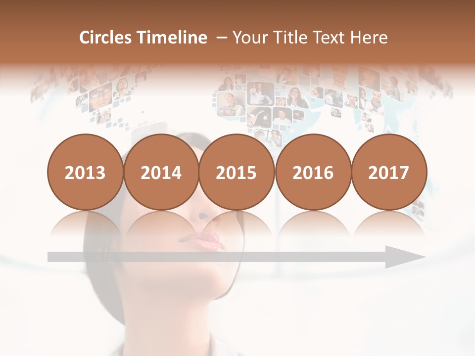 Interface Service Man PowerPoint Template