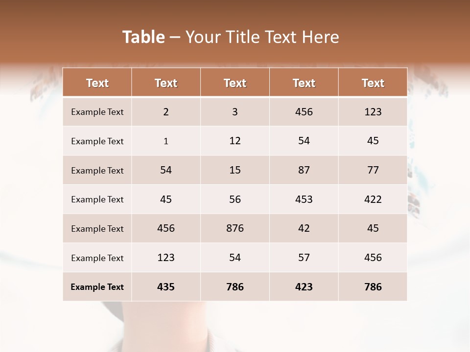 Interface Service Man PowerPoint Template