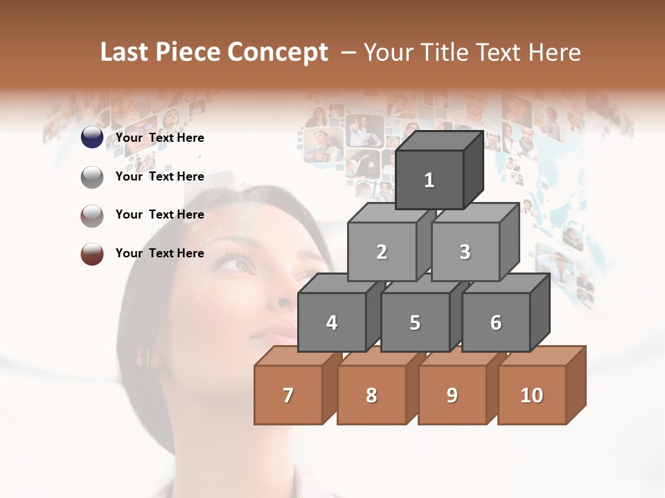 Interface Service Man PowerPoint Template