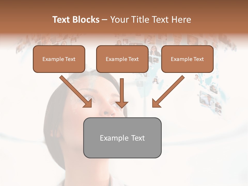 Interface Service Man PowerPoint Template