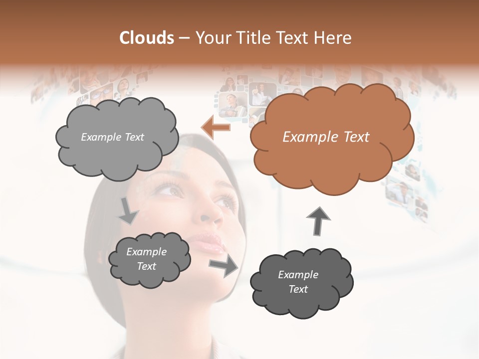 Interface Service Man PowerPoint Template