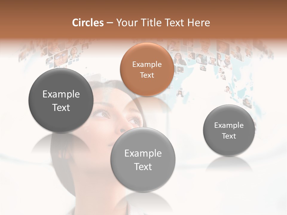 Interface Service Man PowerPoint Template