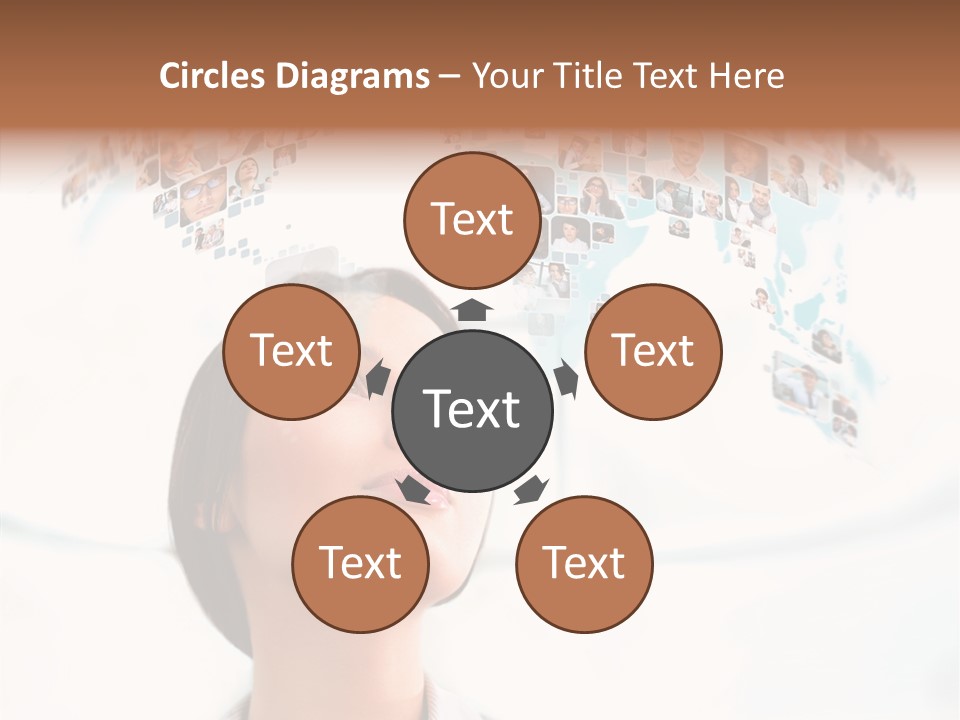 Interface Service Man PowerPoint Template