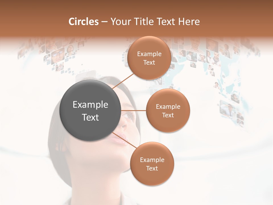 Interface Service Man PowerPoint Template