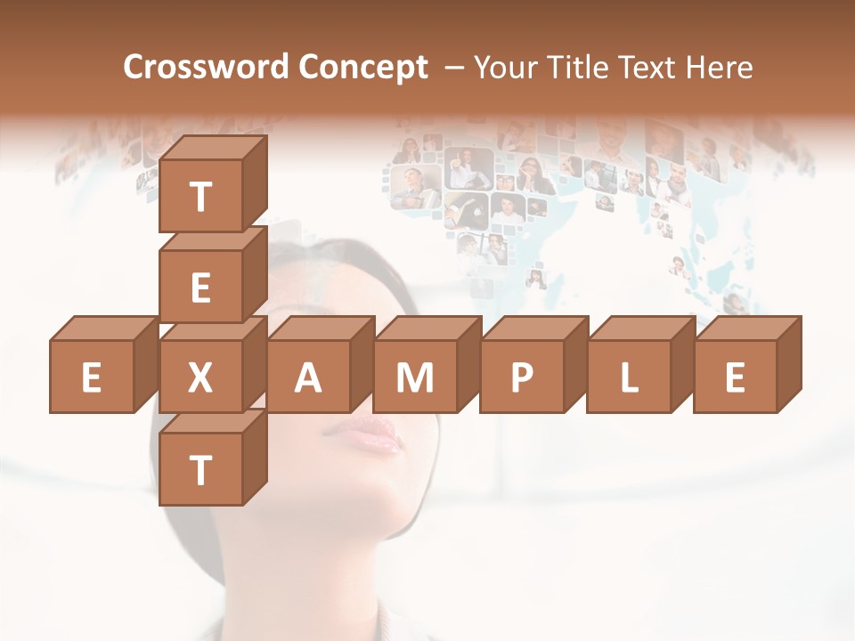Interface Service Man PowerPoint Template