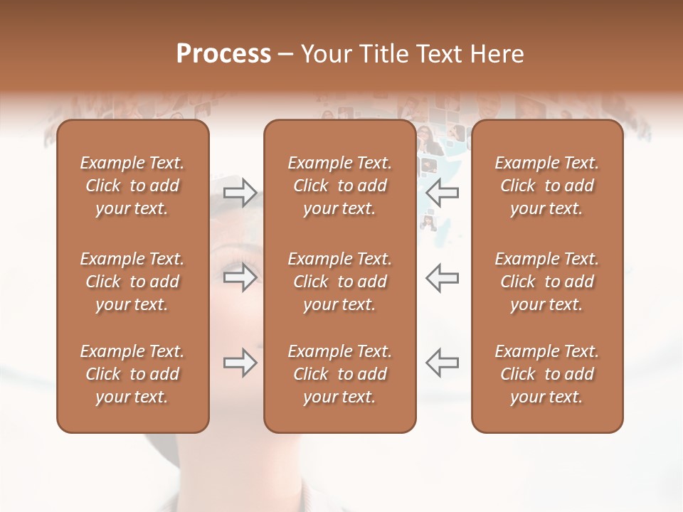 Interface Service Man PowerPoint Template