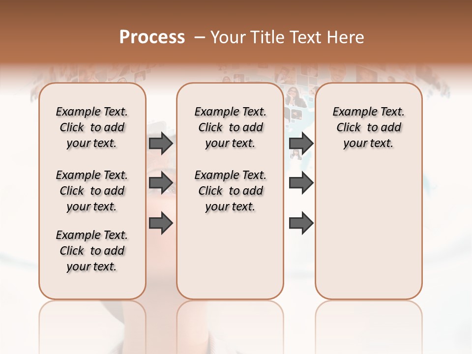 Interface Service Man PowerPoint Template