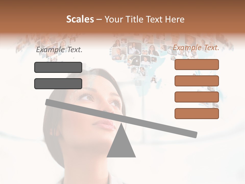 Interface Service Man PowerPoint Template