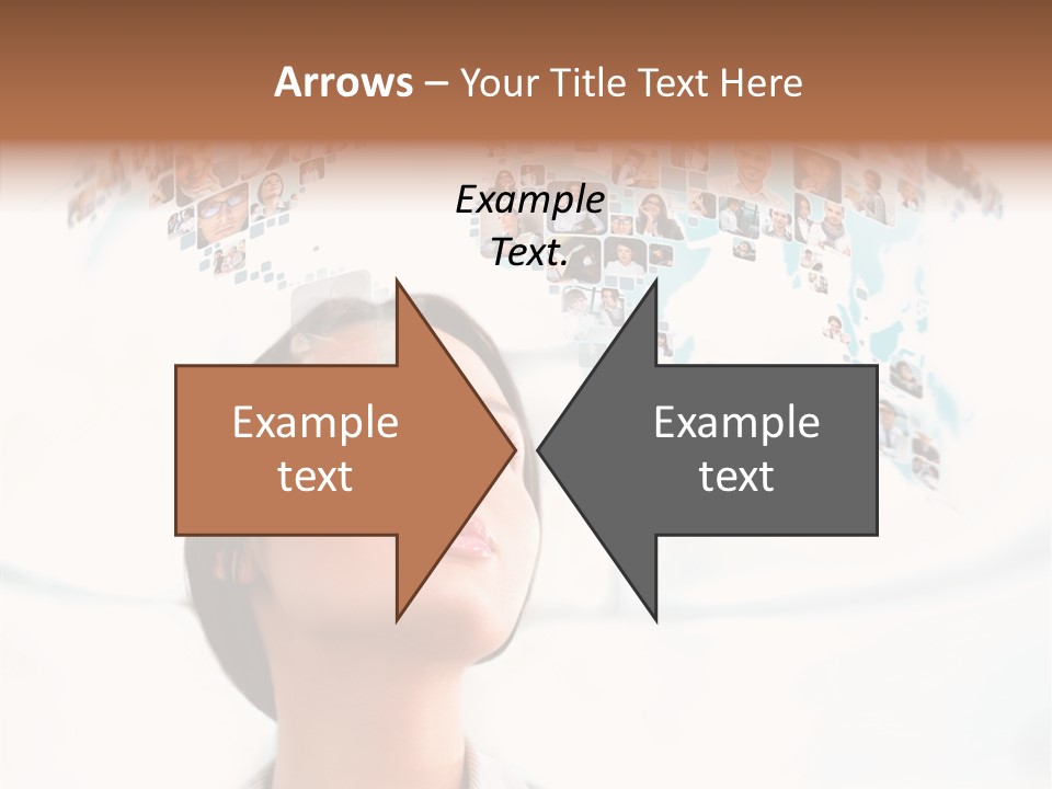 Interface Service Man PowerPoint Template