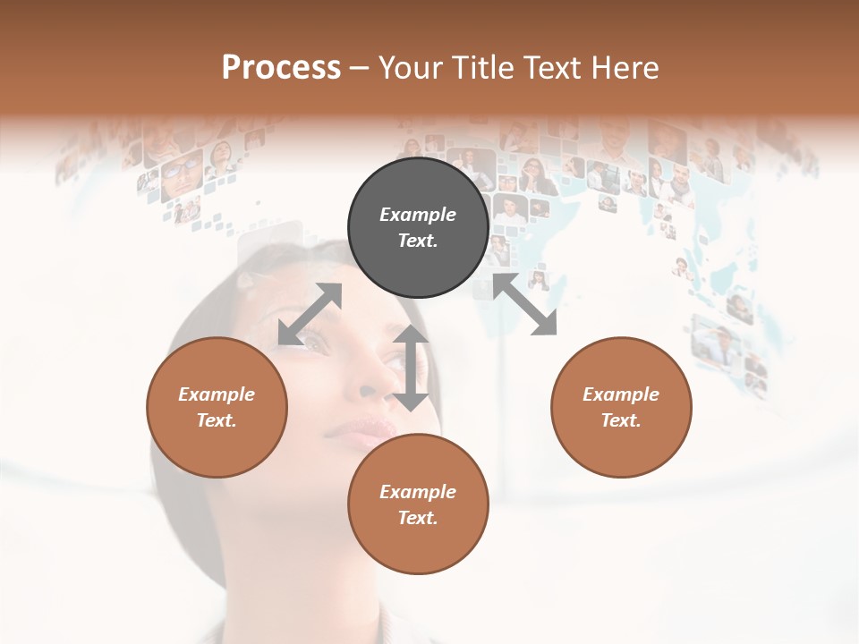 Interface Service Man PowerPoint Template