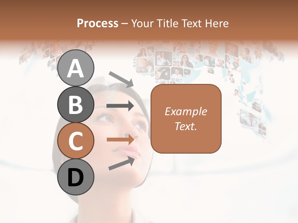 Interface Service Man PowerPoint Template