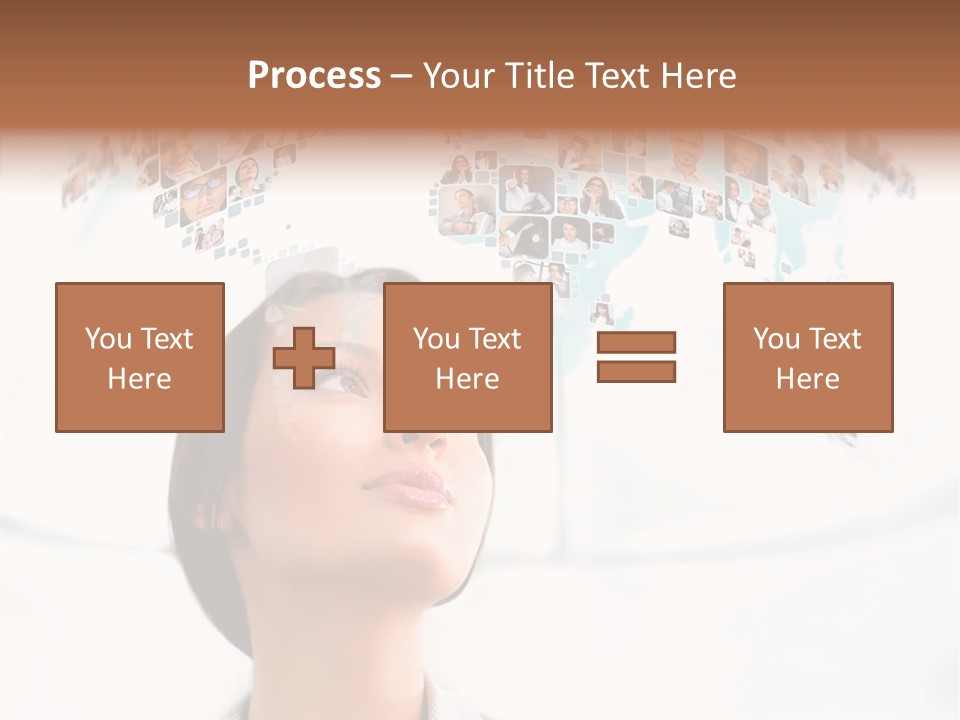 Interface Service Man PowerPoint Template