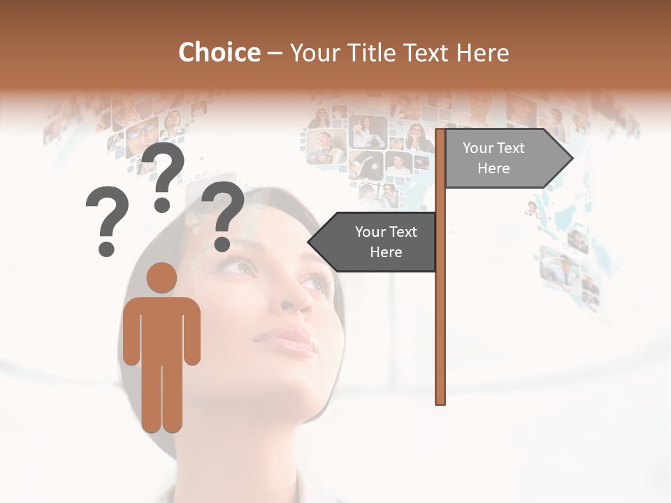 Interface Service Man PowerPoint Template