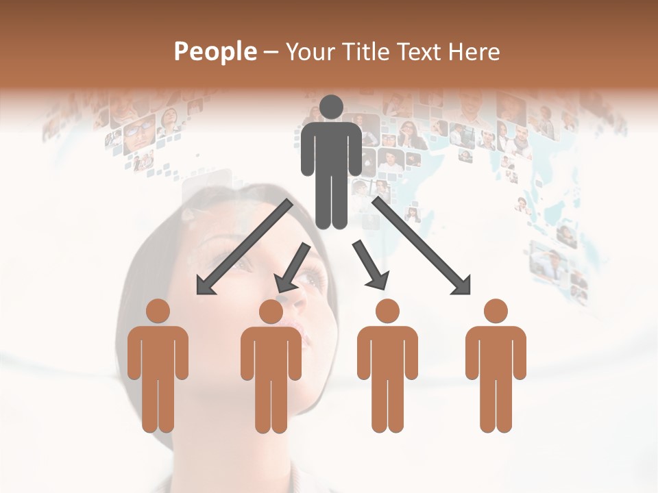 Interface Service Man PowerPoint Template