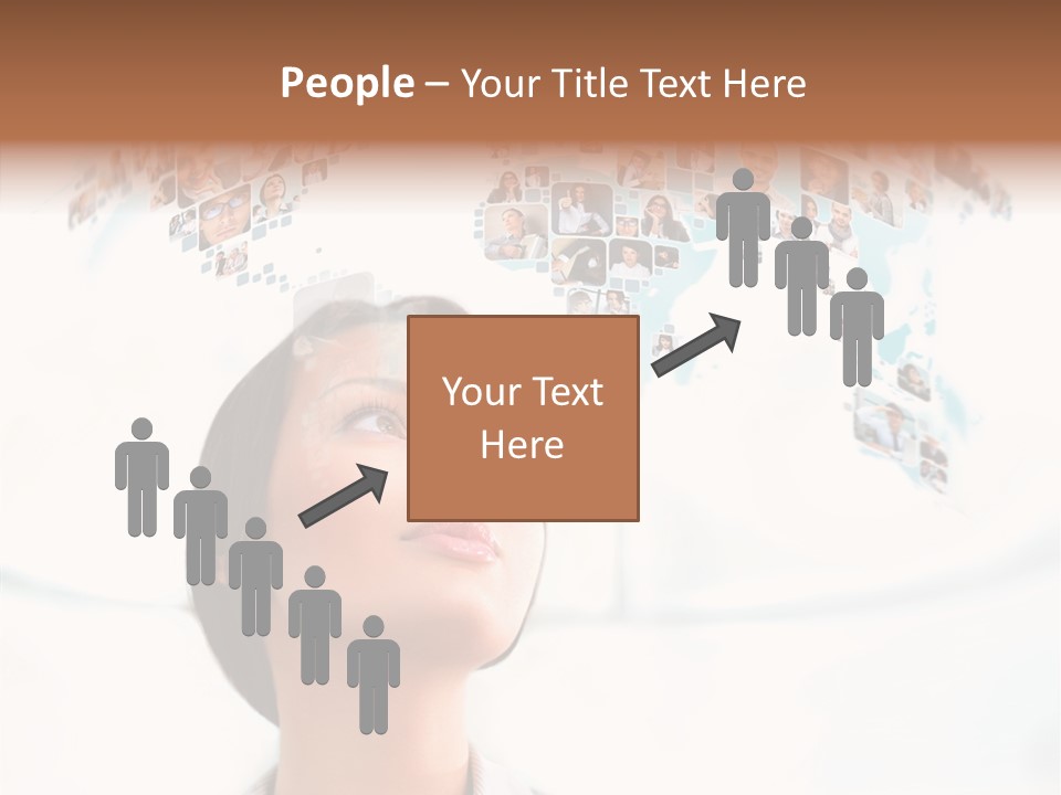 Interface Service Man PowerPoint Template