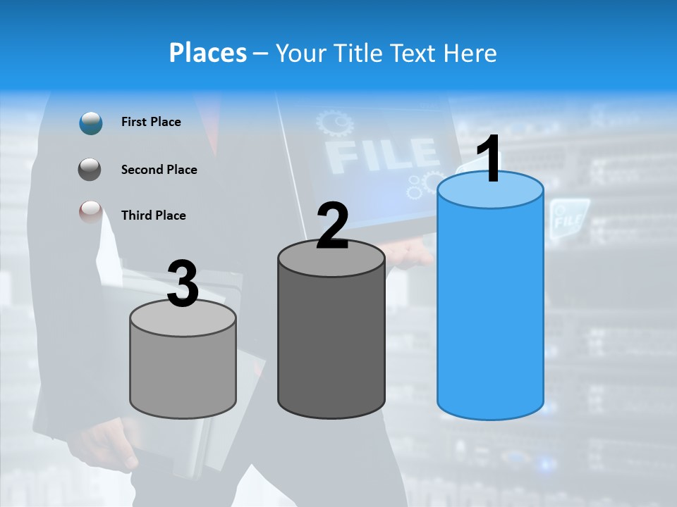 Report Admin Internet PowerPoint Template