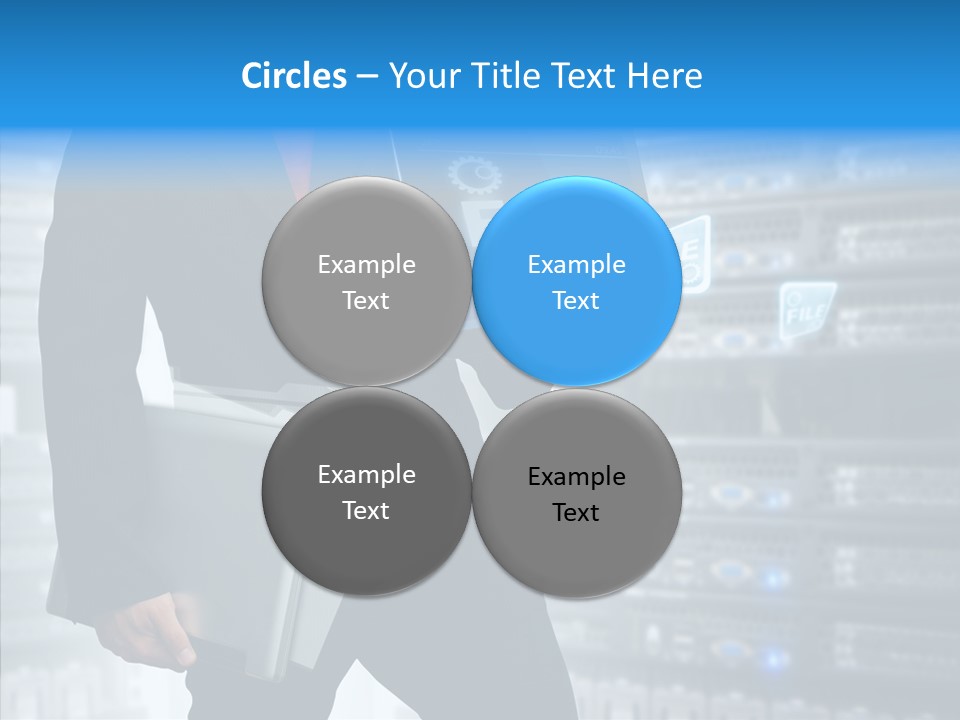 Report Admin Internet PowerPoint Template