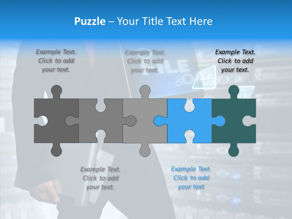 Report Admin Internet PowerPoint Template