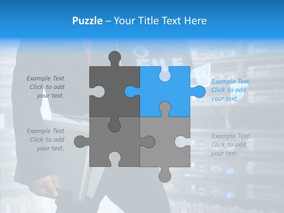 Report Admin Internet PowerPoint Template