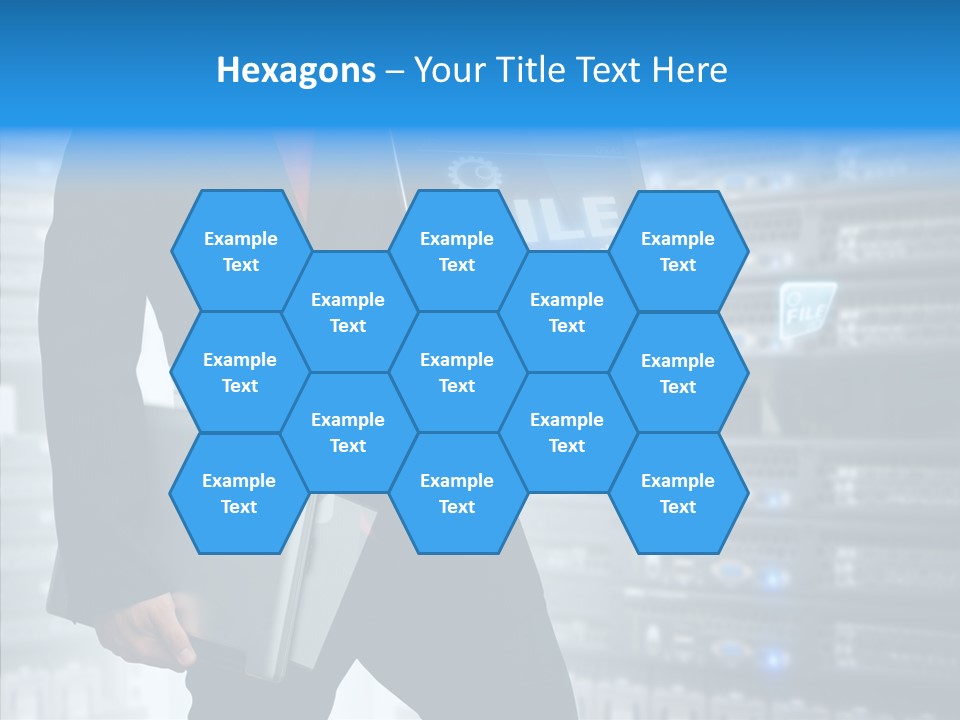Report Admin Internet PowerPoint Template